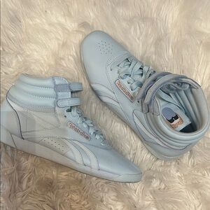 Reebok Women's Sky Blue Athletic High-Tops